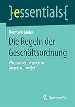 Die Regeln der Geschäftsordnung: Wie man erfolgrei